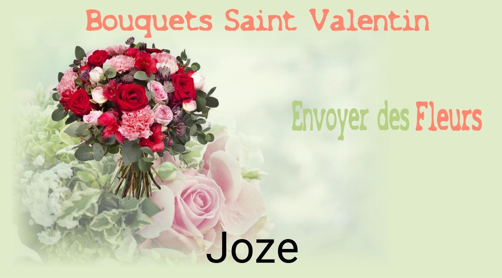 Roses de Saint-Valentin livrées à Joze